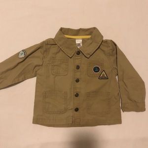 Carter’s boys jacket khaki size 18m